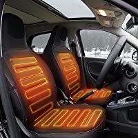Tvird Cojín de calefacción del Coche 12V Cubierta de Asiento con calefacción para Auto Calentador Pad climatizada Cojín…